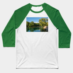 Una River in Kulen Vakuf, Bosnia Baseball T-Shirt